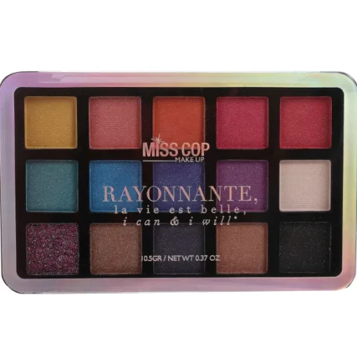 Palette De 15 Fards Paupi Res Rayonnante