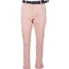Pantalon Chino Avec Ceinture /Rose