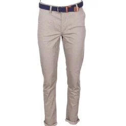 Pantalon Chino Avec Ceinture