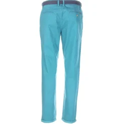 Pantalon Chino Ou Bleu Avec Ceinture