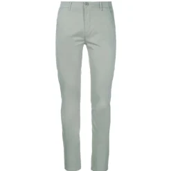 Pantalon En Toile Bleu Clair