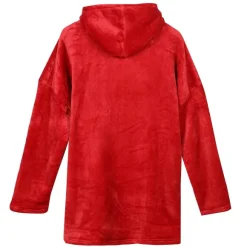 Plaid Sweat Capuche Doubl Sherpa