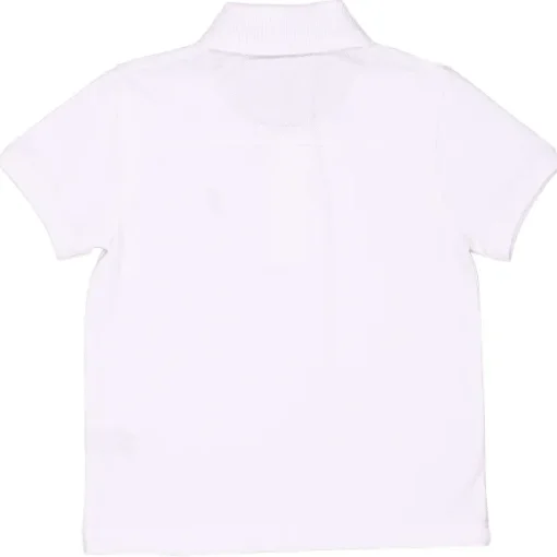 Polo Manches Courtes Avec Broderie 8/12 Ans