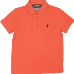Polo Manches Courtes Avec Broderie 8/12 Ans