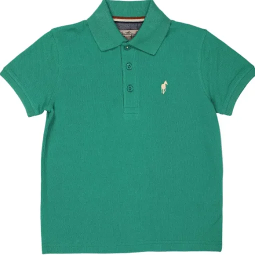 Polo Manches Courtes Avec Broderie 8/12 Ans