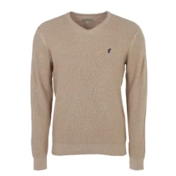 Pull Col V Avec Broderie La Poitrine