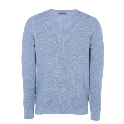 Pull Col V Avec Broderie La Poitrine