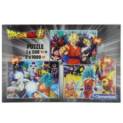 Puzzles Dragon Ball1X500 + 2X1000 Pi Ces