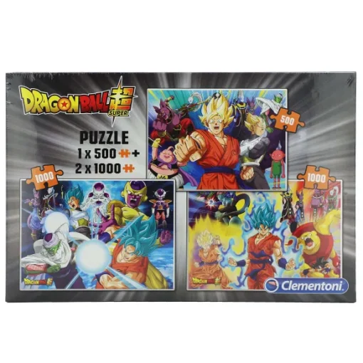 Puzzles Dragon Ball1X500 + 2X1000 Pi Ces