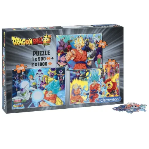 Puzzles Dragon Ball1X500 + 2X1000 Pi Ces