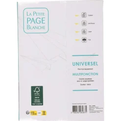 Ramette De Papier 500 Feuilles A4 80Gsm