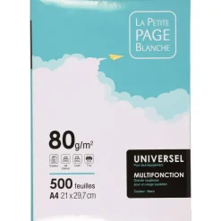 Ramette De Papier 500 Feuilles A4 80Gsm