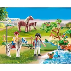 Randonneurs Et Animaux