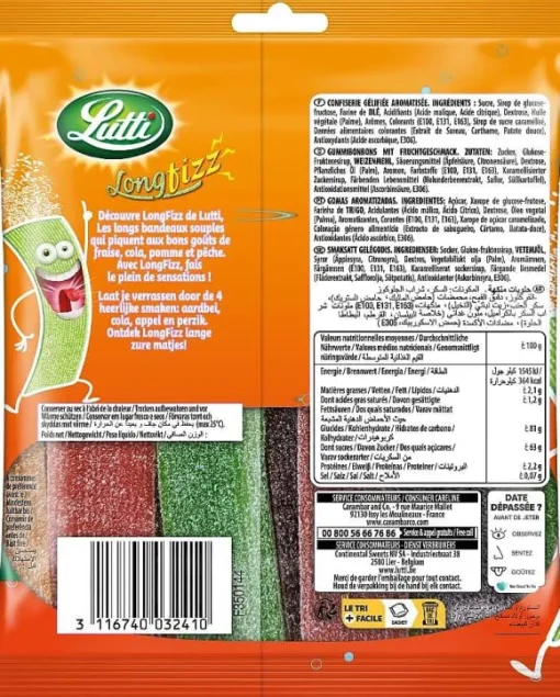 Sachet De Bonbons Acidul S Long Fizz