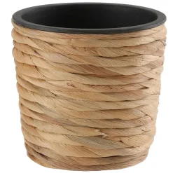Set De 2 Pots Ronds En Jacinthe D'Eau