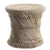 Set De 2 Tables D'Appoint En Corde Naturelle