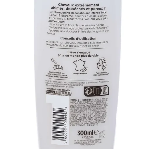 Shampoing Reconstituant Total Repair 5 Soin Intensif