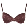 Soutien Gorge En Dentelle Prune