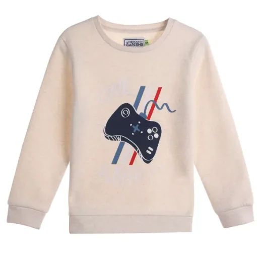 Sweat Col Rond Avec Illustration 3/6 Ans