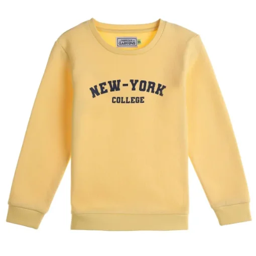 Sweat Col Rond Avec Illustration 8/12 Ans