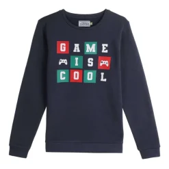 Sweat Col Rond Avec Illustration 8/12 Ans