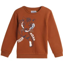 Sweat Col Rond Avec Illustration 8/12 Ans