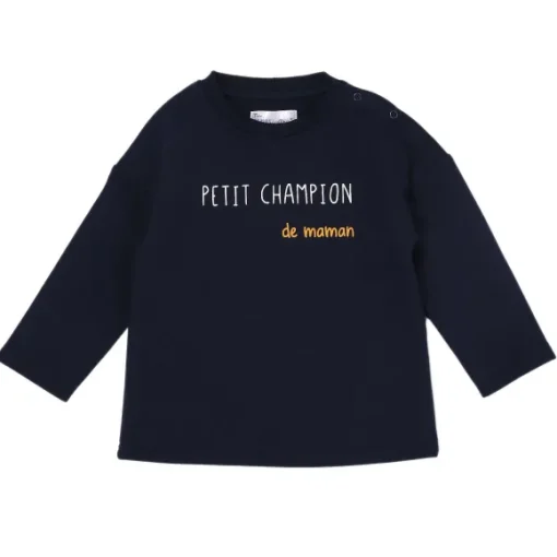Sweat Ferm Gar On 3/36 Mois