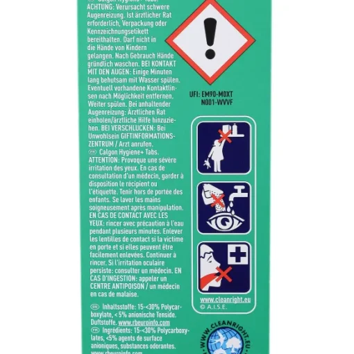 57 Tablettes Lave Linge Anti Calcaire Et Anti Odeurs
