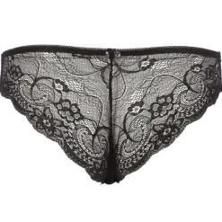 Tanga Et Slip Noir/Nude