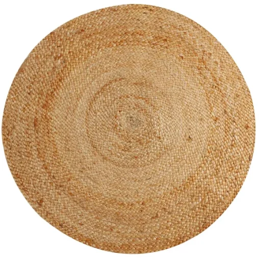 Tapis Rond En Jute 90 Cm