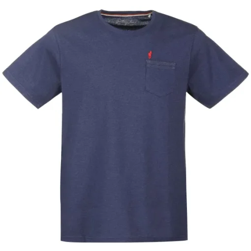 Tee-Shirt Col Rond Ou Bleu