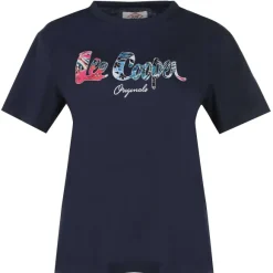 Tee-Shirt Imprim Marine Ou