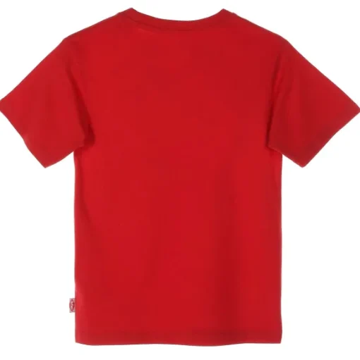 Tee-Shirt Manches Courtes Logo Drapeau Du 6 Au 12 Ans
