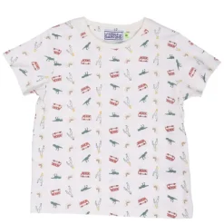 Tee-Shirt Manches Courtes Avec Animation 3-6 Ans