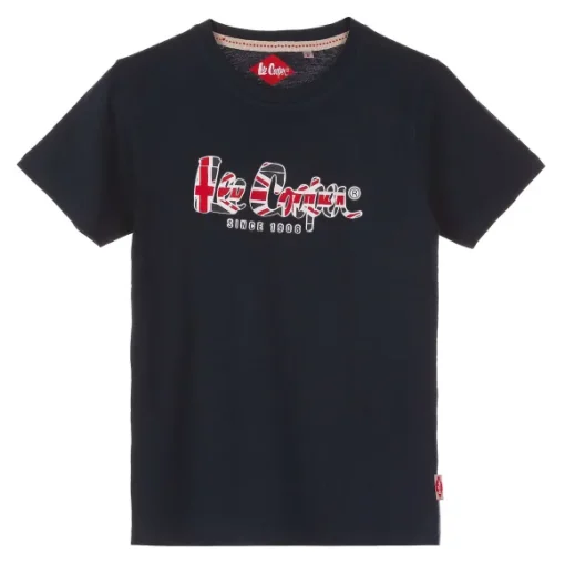 Tee-Shirt Manches Courtes Logo Drapeau Du 6 Au 12 Ans