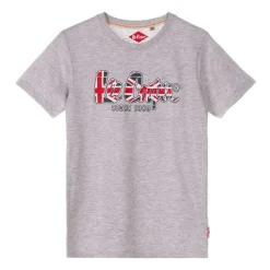 Tee-Shirt Manches Courtes Logo Drapeau Du 6 Au 12 Ans
