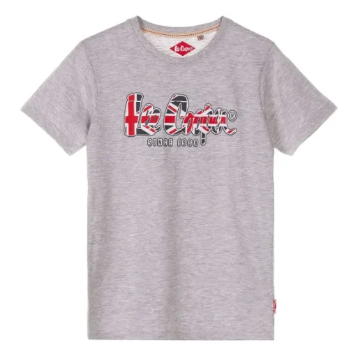 Tee-Shirt Manches Courtes Logo Drapeau Du 6 Au 12 Ans