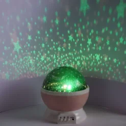 Veilleuse Rotative Projection Toiles