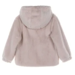 Veste Capuche En Fausse Fourrure 8/12 Ans