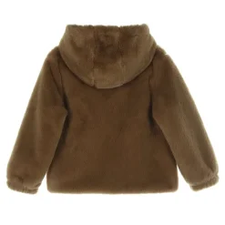 Veste Capuche En Fausse Fourrure 8/12 Ans